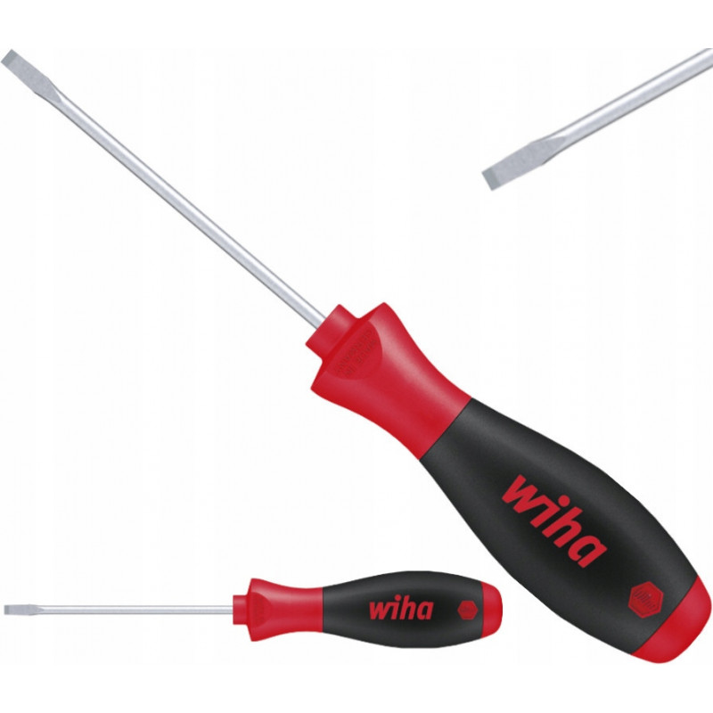 Wkrętak SoftFinish płaski z trzonem okrągłym do głęboko położonych śrub (00700) 5,5 mm x 150 mm WIHA