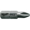 Bit phillips PH2 dł. 25 mm (25 sztuk) MILWAUKEE