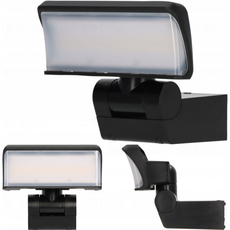 Reflektor LED WS 2050 S, 1680lm, IP44, czarny BRENNENSTUHL
