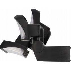 Reflektor LED WS 2050 S, 1680lm, IP44, czarny BRENNENSTUHL