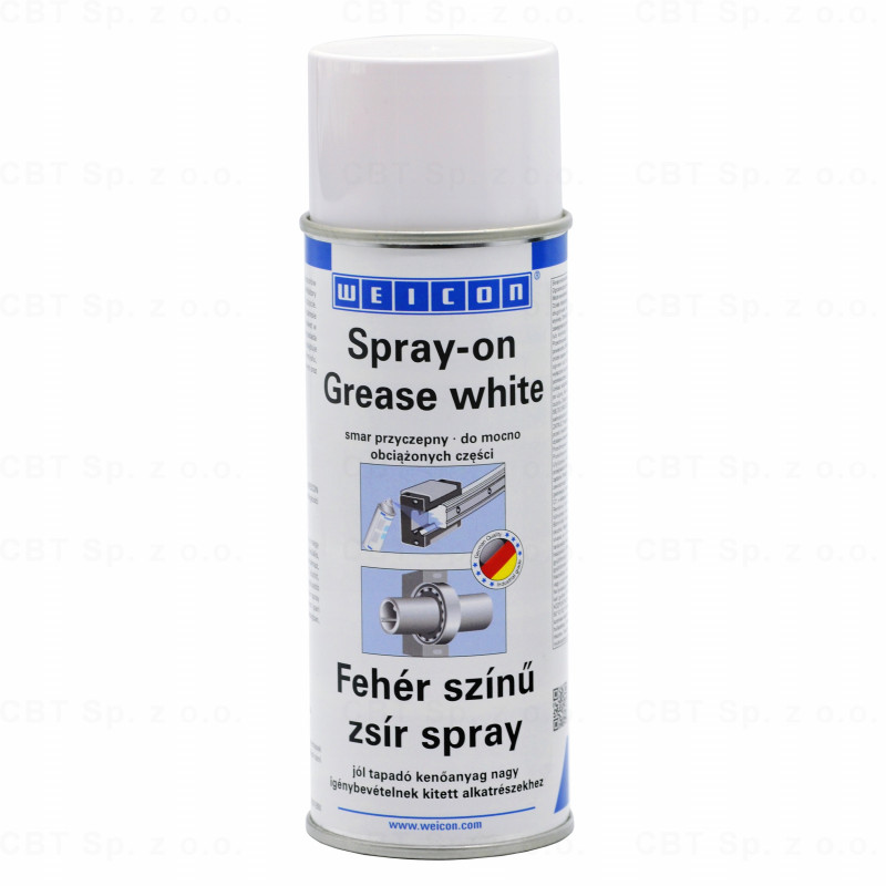 Smar wielozadaniowy biały Sprayon Grease white, spray 400 ml WEICON