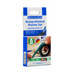 Taśma montażowa szara 3 m x 19 mm Mounting Tape WEICON