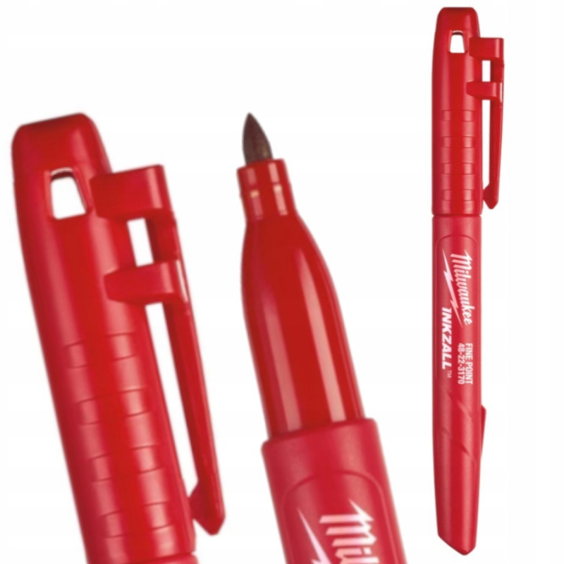 Marker czerwony MILWAUKEE