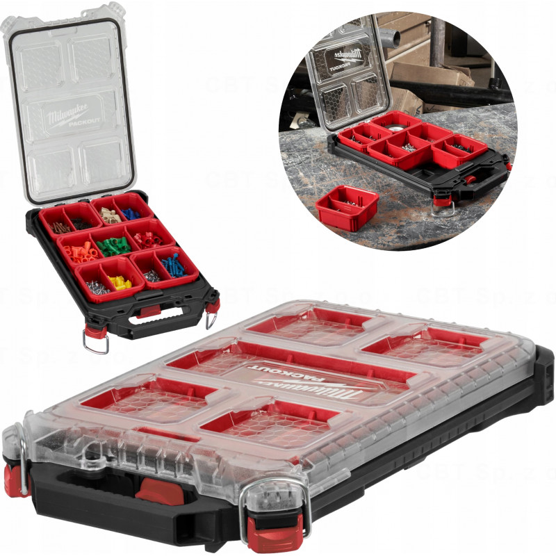 Organizer Slim PACKOUT  średni MILWAUKEE
