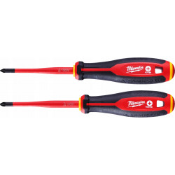 Zestaw wkrętaków VDE  12szt. (SL2.5 &#47; SL3 &#47; SL4 &#47; SL5.5 &#47; PH1 &#47; PH2 &#47; PZ1 &#