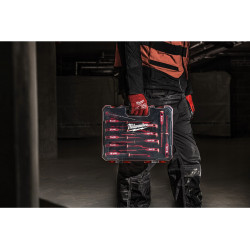 Zestaw wkrętaków VDE  12szt. (SL2.5 &#47; SL3 &#47; SL4 &#47; SL5.5 &#47; PH1 &#47; PH2 &#47; PZ1 &#