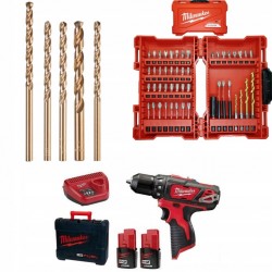 Wiertło do metalu HSSG RED COBALT fi 1,0 mm (10 sztuk) MILWAUKEE