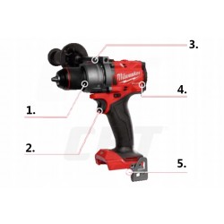 Wiertarko wkrętarka akumulatorowa 158Nm M18FPD30X MILWAUKEE