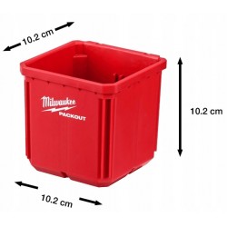 Pojemnik 10x10 cm (2 sztuki) Packout MILWAUKEE