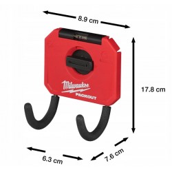 Hak narzędziowy zakrzywiony mały Packout MILWAUKEE