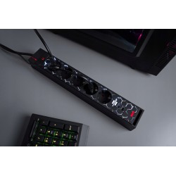 Gamingowa listwa zasilająca GSL 05 USB z oświetleniem LED BRENNENSTUHL