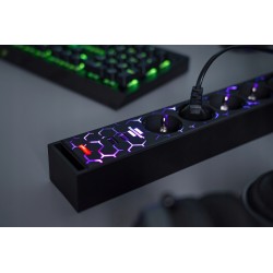Gamingowa listwa zasilająca GSL 05 USB z oświetleniem LED BRENNENSTUHL