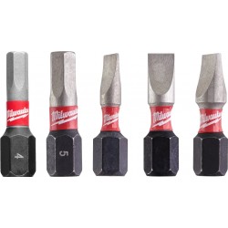 Zestaw bitów udarowych SHOCKWAVE™ IMPACT DUTY (56 sztuk) MILWAUKEE