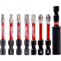Zestaw bitów udarowych SHOCKWAVE™ IMPACT DUTY (56 sztuk) MILWAUKEE