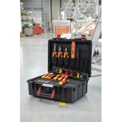 Walizka narzędziowa Basic L Electric 18 elementów WIHA