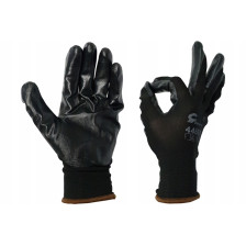 Rękawice nitrylowe czarne R446 rozmiar 10