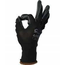 Rękawice nitrylowe czarne R446 rozmiar 10