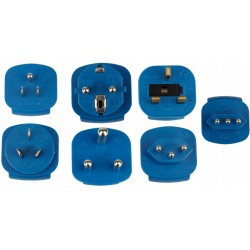 Zestaw wtyczek podróżnych (7 X wkładki wtykowe)  BRENNENSTUHL