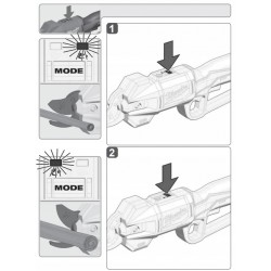 Sekator do gałęzi  M12BLPRS202 MILWAUKEE