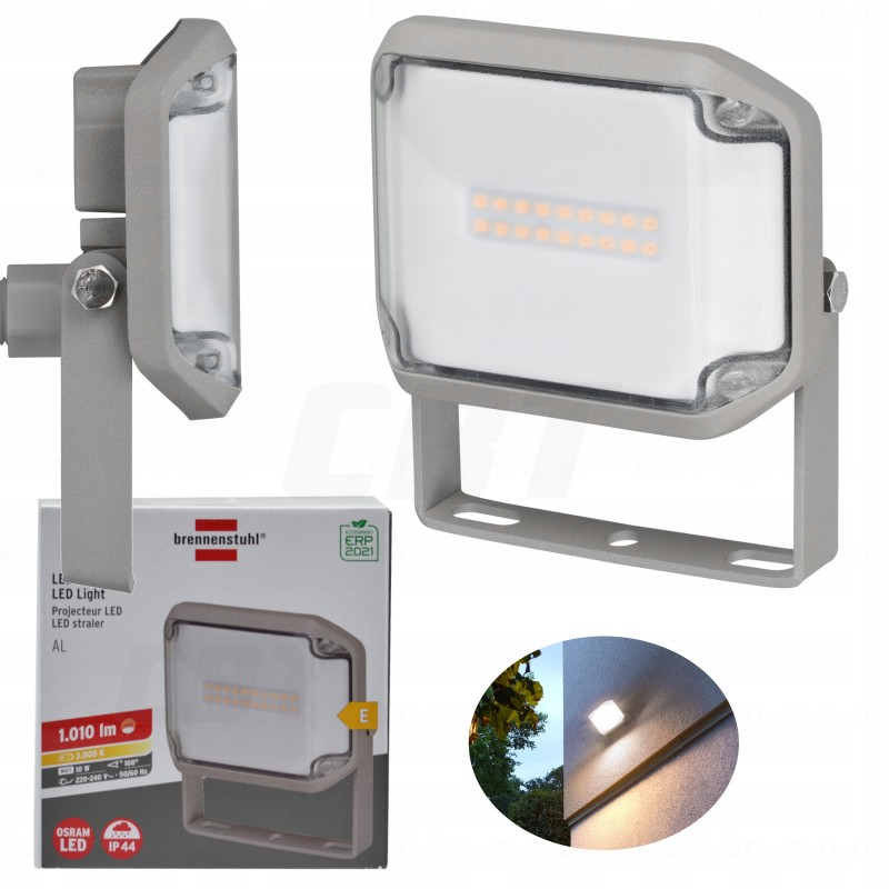 Reflektor LED AL 1000 10W, 1060lm, IP44 BRENNENSTUHL
