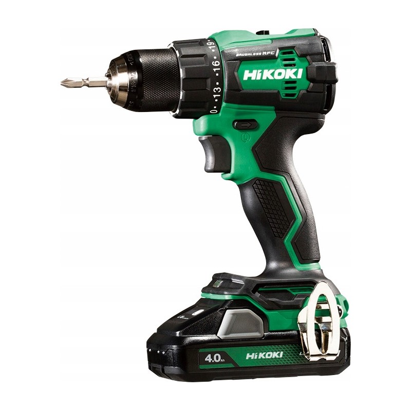 Bezszczotkowa wiertarkowkrętarka akumulatorowa DS18DE WFZ, 70Nm, 2x5Ah, HIKOKI