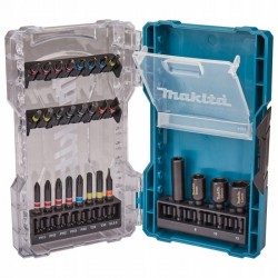 Zestaw bitów i kluczy nasadowych, 28 elementów MAKITA