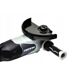 Szlifierka kątowa 230 mm, 2500 W, płynny start, RE-START Protection, aluminiowy korpus HIKOKI