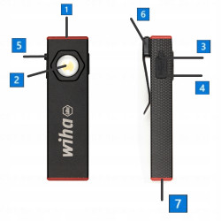 Latarka akumulatorowa 800 lm Wiha