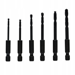 Zestaw bitów udarowych Makita PH, PZ, TX, nasadek magnetycznych i wierteł do metalu (33 sztuki) + uchwyty na bity