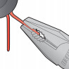 Szczypce uniwersalne 406&#47;4G, 180 mm UNIOR