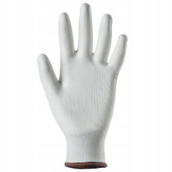 Rękawice białe bezszwowe EUROLITE 13P100 rozmiar 10 COVERGUARD