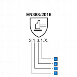 Rękawice białe bezszwowe EUROLITE 13P100 rozmiar 10 COVERGUARD