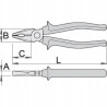 Szczypce uniwersalne 160 mm 406&#47;1BI Chrom UNIOR