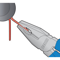 Szczypce uniwersalne 220 mm 406/1BI Chrom UNIOR