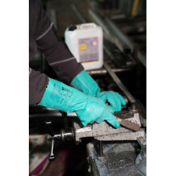 Rękawice nitrylowe EUROCHEM N5520 rozmiar 7 COVERGUARD