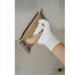 Rękawice białe bezszwowe LOW DMF EUROLITE P400 rozmiar 9 COVERGUARD