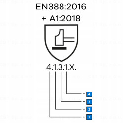 Rękawica precyzyjna do środowiska zaolejonego EUROLITE 15N500 rozmiar 10 COVERGUARD