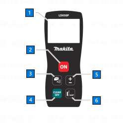 Dalmierz laserowy 50m MAKITA