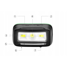 Latarka czołowa HEAD MULTI LED LENA