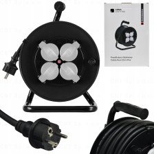 Przedłużacz bębnowy budowlany IP44 25m 3G1,5mm2 LENA
