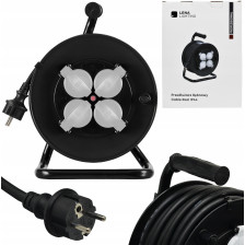 Przedłużacz bębnowy IP44 40m 3G1,5mm2 LENA