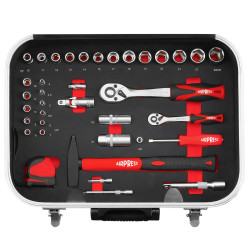 Zestaw kluczy 106 elementy w walizce Airpress