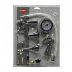 Zestaw 15 akcesoriów pneumatycznych AIRPRESS