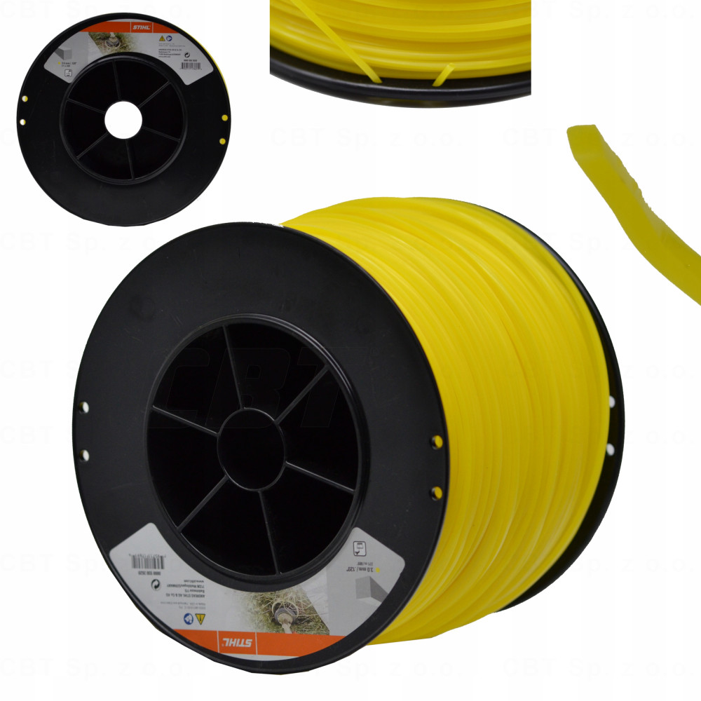 Żyłka tnąca do kos 3,0 mm długość 271m kwadratowa STIHL
