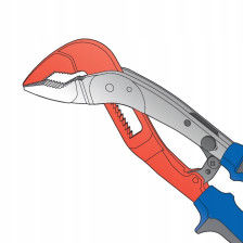 Wielopozycyjne szczypce nastawne 442/1HYPO 180mm