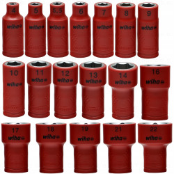 Walizka L Tool case set - zestaw specjalny eMobility 62 części WIHA