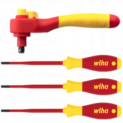 Walizka L Tool case set - zestaw specjalny eMobility 62 części WIHA