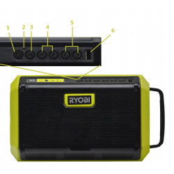 Głośnik bluetooth 18V RBT18-0 RYOBI