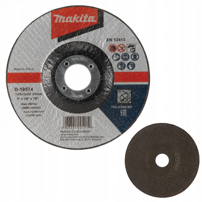 Tarcza tnąca 125 x3,0mm A30S MAKITA