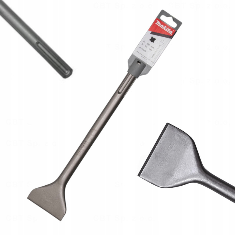 Dłuto szerokie SDS-MAX, 80 x 300 mm makita